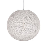Hanglamp Twist - Wit - Vlas - XL